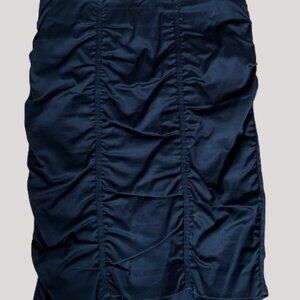 TEENFLO BLACK RUCHED FITTED SKIRT SIZE 2